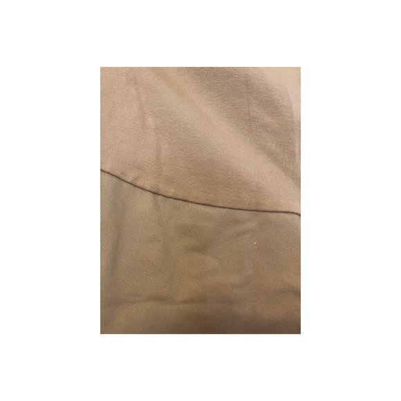 Lands' End Maternity Straight Leg Tan Chino Pant - Picture 3 of 3